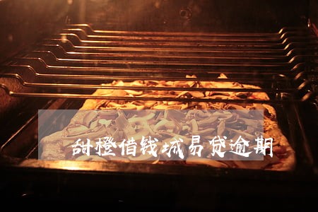 甜橙借钱城易贷逾期 甜橙借钱城易贷逾期