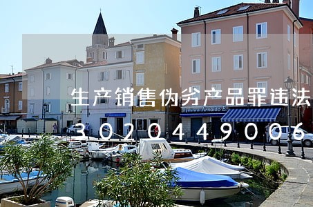 生产销售伪劣产品罪违法所得认定/2023020449006 生产销售伪劣产品罪违法所得认定/2023020449006