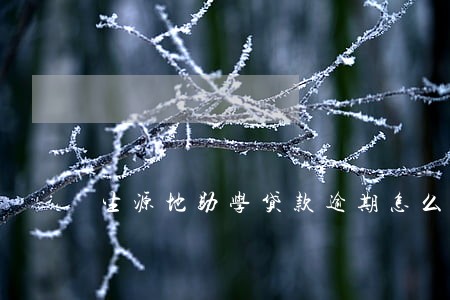 生源地助学贷款逾期怎么算利息 生源地助学贷款逾期怎么算利息