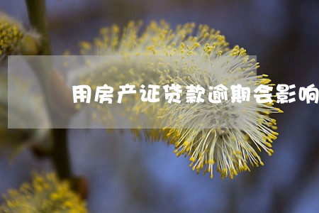 用房产证贷款逾期会影响信用么 用房产证贷款逾期会影响信用么