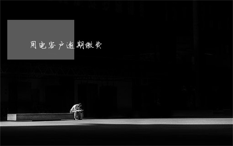 用电客户逾期缴费 用电客户逾期缴费