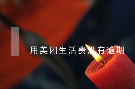 用美团生活费没有逾期 用美团生活费没有逾期