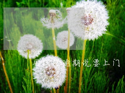 用钱包逾期说要上门