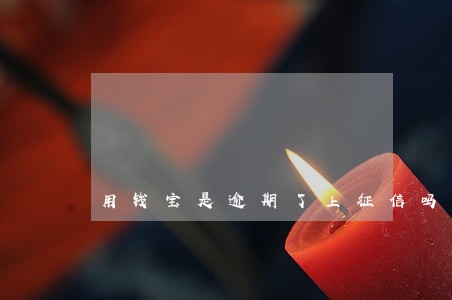 用钱宝是逾期了上征信吗 用钱宝是逾期了上征信吗