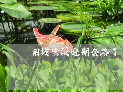用钱宝没逾期套路了 用钱宝没逾期套路了