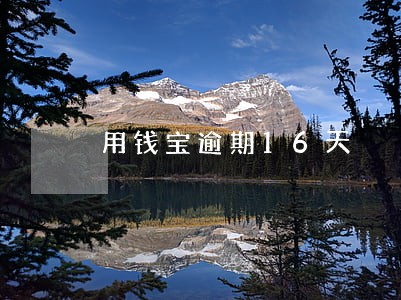 用钱宝逾期16天 用钱宝逾期16天
