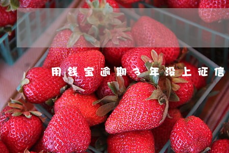 用钱宝逾期3年没上征信 用钱宝逾期3年没上征信