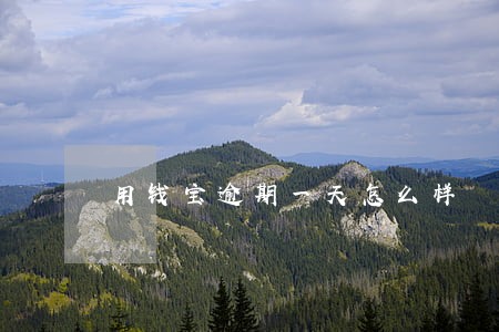 用钱宝逾期一天怎么样 用钱宝逾期一天怎么样