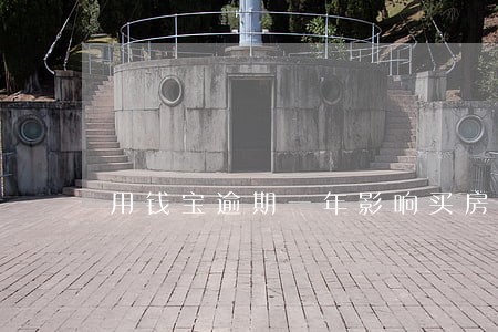用钱宝逾期一年影响买房吗