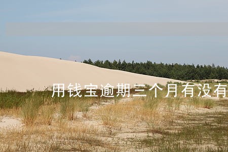 用钱宝逾期三个月有没有事 用钱宝逾期三个月有没有事