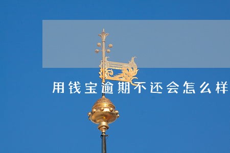 用钱宝逾期不还会怎么样