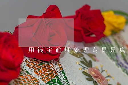 用钱宝逾期处理专员是真的吗 用钱宝逾期处理专员是真的吗