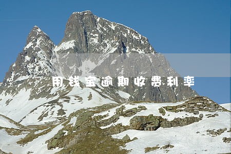 用钱宝逾期收费利率 用钱宝逾期收费利率