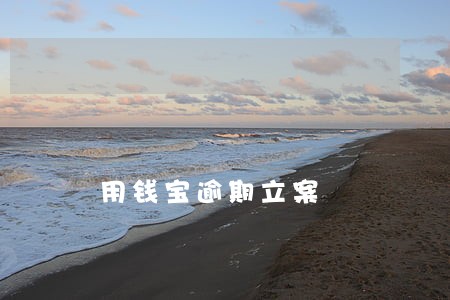 用钱宝逾期立案