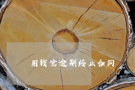 用钱宝逾期终止合同 用钱宝逾期终止合同