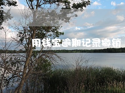 用钱宝逾期记录撤销 用钱宝逾期记录撤销