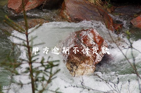 甲方逾期不付货款 甲方逾期不付货款