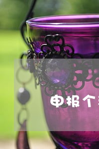 申报个税逾期罚款 申报个税逾期罚款