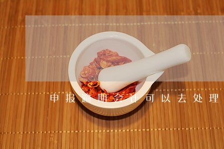 申报逾期会计可以去处理不 申报逾期会计可以去处理不
