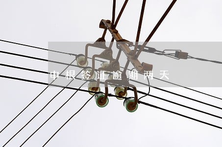 申根签证逾期两天 申根签证逾期两天