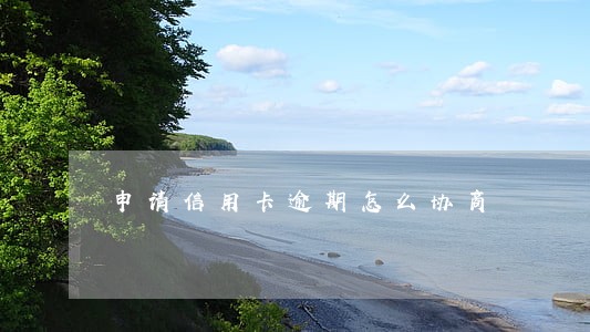 申请信用卡逾期怎么协商 申请信用卡逾期怎么协商