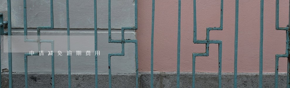 申请减免逾期费用 申请减免逾期费用