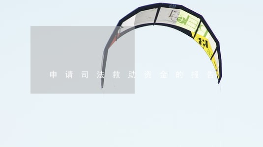 申请司法救助资金的报告 申请司法救助资金的报告