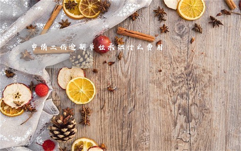 申请工伤逾期单位承担什么费用 申请工伤逾期单位承担什么费用