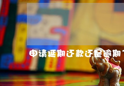 申请延期还款还是逾期了 申请延期还款还是逾期了