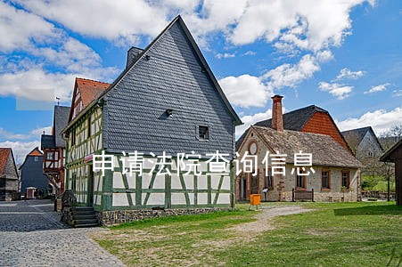 申请法院查询信息 申请法院查询信息