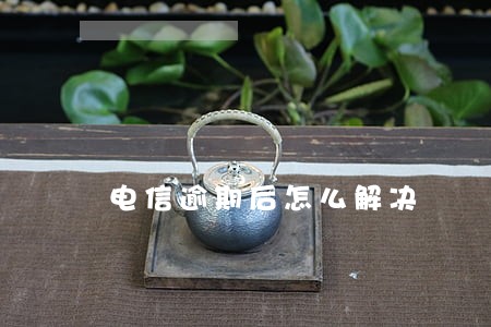 电信逾期后怎么解决 电信逾期后怎么解决