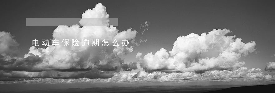 电动车保险逾期怎么办 电动车保险逾期怎么办