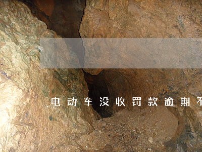 电动车没收罚款逾期不交的后果 电动车没收罚款逾期不交的后果