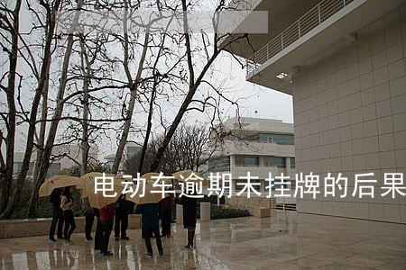 电动车逾期未挂牌的后果