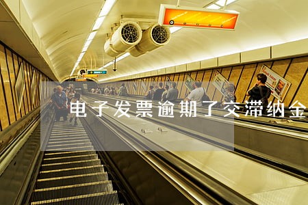 电子发票逾期了交滞纳金吗 电子发票逾期了交滞纳金吗