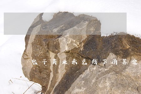 电子商业承兑线下清算逾期证明