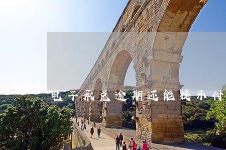 电子承兑逾期还能提示付款吗 电子承兑逾期还能提示付款吗