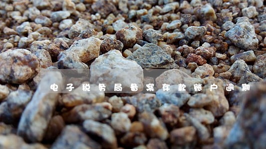 电子税务局备案存款账户逾期 电子税务局备案存款账户逾期
