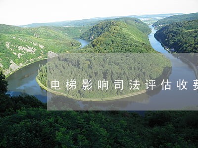 电梯影响司法评估收费 电梯影响司法评估收费