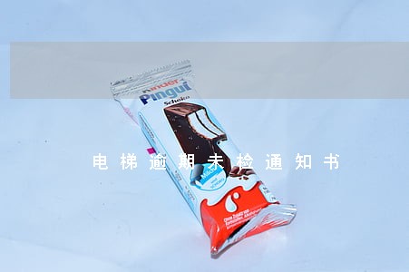 电梯逾期未检通知书 电梯逾期未检通知书