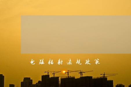 电磁辐射法规政策 电磁辐射法规政策