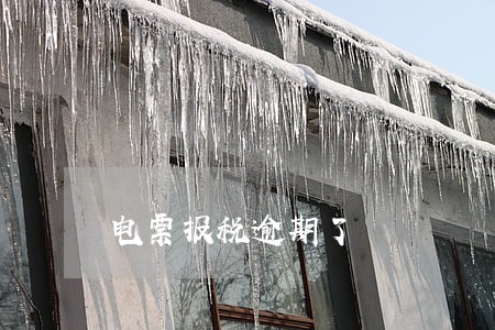 电票报税逾期了 电票报税逾期了