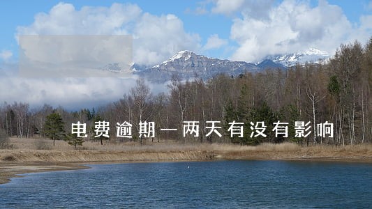 电费逾期一两天有没有影响 电费逾期一两天有没有影响