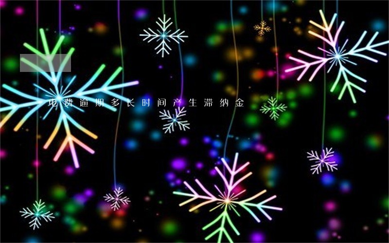 电费逾期多长时间产生滞纳金 电费逾期多长时间产生滞纳金