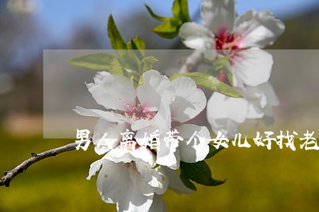 男人离婚带个女儿好找老婆吗 男人离婚带个女儿好找老婆吗