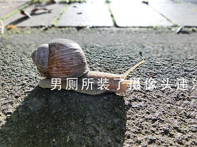 男厕所装了摄像头违法 男厕所装了摄像头违法