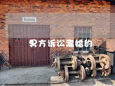 男方诉讼离婚的 男方诉讼离婚的