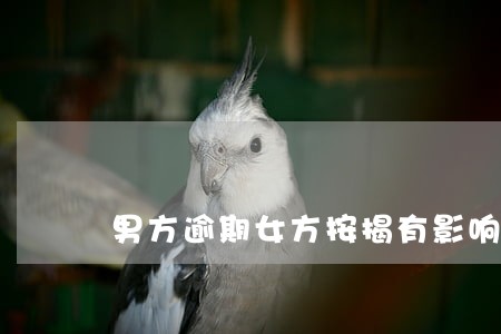 男方逾期女方按揭有影响吗 男方逾期女方按揭有影响吗