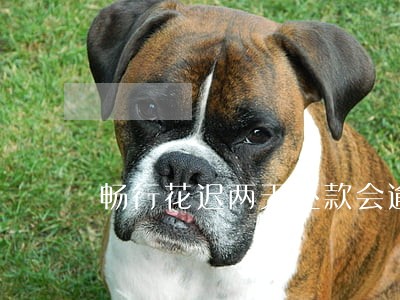 畅行花迟两天还款会逾期吗 畅行花迟两天还款会逾期吗