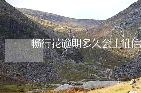 畅行花逾期多久会上征信 畅行花逾期多久会上征信